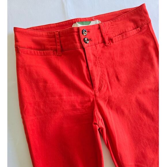 Anthropologie Size 4 Red Dress Pants / Work & Casual - Vibrant Chic NWOT - Picture 4 of 4